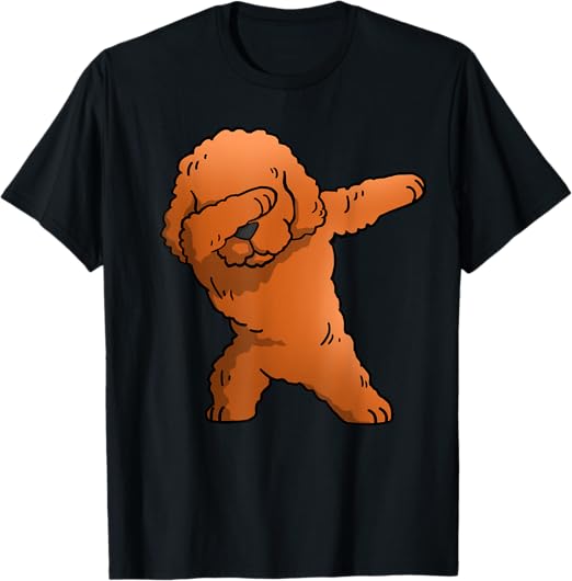 Dabbing Toy Poodle Dab Dance divertente regalo per cani Maglietta